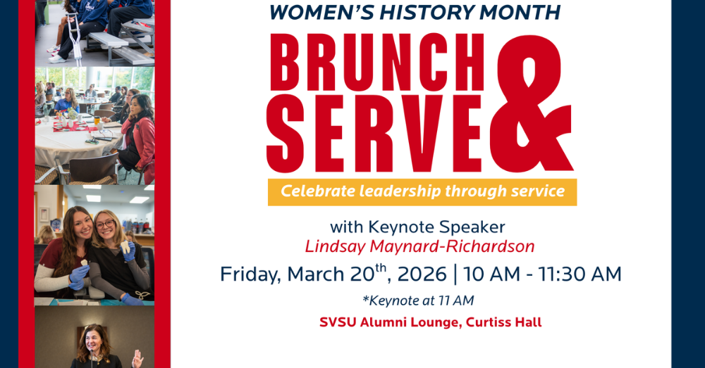 Women's History Month Brunch & Serve on March 20 from 10-11:30AM